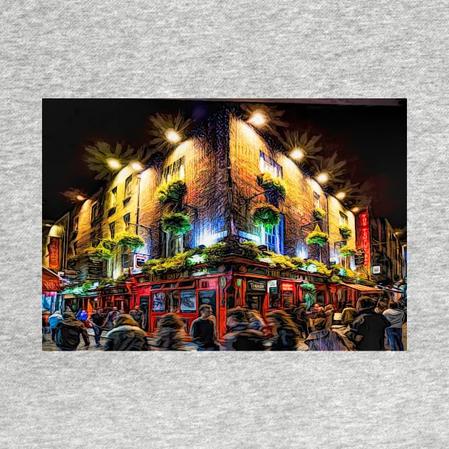 The Temple Bar Pub Dublin by Tarrby